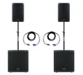 Produktbild: Pronomic Powerstage Concert 1812 2.2 Aktive PA-Anlage 2600 Watt