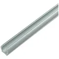 Produktbild: LYSEL® U-Laufschiene Kederschiene Kederleiste Aluminium eloxiert für Keder 6,5-9,0mm Länge, (1-tlg), 2000 x 13 x 11.72 mm [L x B x H] grau 1.3 cm x 200 cm x 1.1 cm