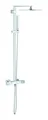 Produktbild: Grohe Euphoria Cube 230 Duschsystem mit Thermostatbatterie - Chrom - 26087000