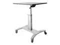 Produktbild: StarTech.com Mobile Sit-Stand Workstation Aufstellung für