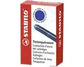 Produktbild: STABILO Tintenpatronen zum Nachfüllen - STABILO Refill - Schreibfarbe blau (lö Tintenpatrone