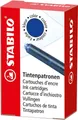 Produktbild: Tintenpatronen zum Nachfüllen - STABILO Refill - blau (löschbar) - 6er Pack