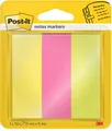Produktbild: Post-it Page Marker, Energetic Collection, 3 Blöcke 25 mm x 76 mm, 100 Blatt pro Block - Markierungsstreifen für Dokumente und Notizen