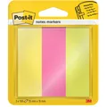Produktbild: Post-it Haftstreifen Page Marker, Papier, breit, Neonfarben 1 bis 48 Stk
