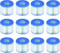 Produktbild: Intex 29001E B00PUZW3N2 PureSpa Typ S1 Easy Set Pool Kartuschen (12 Filter) blau