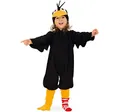 Produktbild: FRIES Fritz Söhne GmbH & Co Kinder Kostüm Rabe Socke schwarz Der kleine Rabe Socke (104)