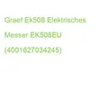 Produktbild: Graef Ek508 Elektrisches Messer EK508EU (4001627034245)