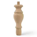 Produktbild: Holzando Holzfüße für Möbel aus Eiche ø80 - naturbelassenes Holz - ideal für Restauration & Reparatur - Möbelfüße Holz in Verschiedene Größen & Materialien erhältlich