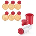 Produktbild: Delicia Keksstempel Mit 6 Weihnachtsdekorationen