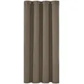 Produktbild: Deconovo Verdunkelungsgardinen mit Ösen Blickdichte Vorhänge Wohnzimmer Dicke Thermogardine Kälteschutz warm Hitzeschutz, 138x132 cm(HöhexBreite), Taupe, 1 Stück
