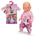 Produktbild: BABY born Neugeborenen-Outfit mit Langarmshirt, Hose und Jacke für 43cm Puppen