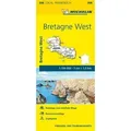 Produktbild: Michelin Karte Bretagne West. Finistere, Morbihan