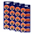 Produktbild: 20 Murata CR1220 Lithium batteries 3V Zelle Coin Knopf ECR1220 Exp 2033 sony Neu