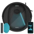 Produktbild: Cecotec Saug- und Wischroboter Conga 7690 Immortal MAX M. 5000Pa, Lasernavigationstechnologie, 220 Minuten Akkulaufzeit, zentrale Silikonbürste, Wischmopp, 1 Seitenbürste, App-Steuerung