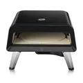 Produktbild: WMF Pizzaiolo Pro Pizzaofen, über 450°C Backtemperatur, großer Pizzastein (Ø 40 cm), automatische Drehmechanik, integrierte Temperaturüberwachung für perfekte Ergebnisse in 90 Sek., Gas Pizzaofen