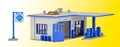 Produktbild: Kibri Miniaturgebäude - Vollmer Spur N 47757 ARAL Tankstelle mit Werkstatt, 1:160, Modern, Realistisch, Kunststoff, Erwachsene, Modellbauer, Automotive-Enthusiasten, Petrolstation-Fans, Kinder, Unisex