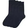 Produktbild: Camano Socken Unisex-Socken 4 Paar Uni blau 35 - 38