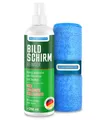 Produktbild: 250ml Bildschirmreiniger + 30x30 cm Mikrofasertuch - Screen Cleaner - Display...