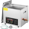 Produktbild: VEVOR 10 L verbesserter Ultraschallreiniger (400 W Heizung, 240 W Ultraschall) Professioneller digitaler Labor-Ultraschallreiniger mit Heizungstimer