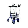 Produktbild: Mopedia Rollator Walker Folding Era Walker Für Ältere Anti-arm 4 Räder Schwarz