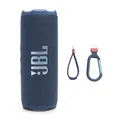 Produktbild: JBL Flip 7 Tragbarer Lautsprecher, wasserdicht, sturzsicher, Pro Bold Sound mit IA Sound Boost, 16 Stunden Spielzeit und PushLock System mit austauschbarem Zubehör (Blau)