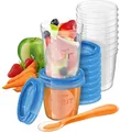 Produktbild: Philips SCF721/20 Avent Babynahrung Aufbewahrungsbecher 20er Pack Becher+ Deckel