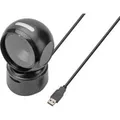 Produktbild: 1D 2D Desktop USB Barcode Scanner, Barcode-Scanner schwarz, QR-Code kompatibel