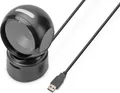 Produktbild: DIGITUS - Barcode-Scanner - Desktop-Gerät - 2D-Imager - 200 Scans/Sek. - decodiert - USB (DA-81005)