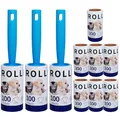 Produktbild: Extra klebrige Fusselrolle Mega Value Set 1000 Blatt, mit 3 Griffen Lint Roller, Fusselroller für Kleidung & Tierhaare.