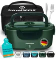 Produktbild: Elektrische Lunchbox 80W Essensbox Warmes Mittagessen 15L Wärmebox für Speise...