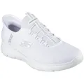 Produktbild: Skechers SUMMITS-HIGH RANGE Slip-On Sneaker, Freizeitschuh mit Slip Ins-Fersenpart für einen leichten Einstieg weiß 49,5 EU