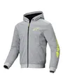 Produktbild: Alpinestars Chrome V2 Sport Motorrad Zip Hoodie, grau/gelb, S