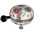 Produktbild: Basil Fahrradklingel Big Bell Bloom, weiß, Glocke, links, Stahl