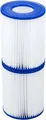 Produktbild: Bestway 58094 Filterkartusche Größe 2 Flowclear Pumpe 10.6 x 13.6 cm 2er Pack