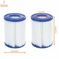 Produktbild: 2-Set Filterkartusche für Bestway Pool Kartuschenfilter SPA Pools (10-41)