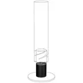 Produktbild: höfats Tischfeuer SPIN Standerhöhung (nur für Outdoor-Gebrauch, Zubehör für SPIN, erhöht höfats Tischkamin, Tischfeuer Spin) schwarz Ø 12 cm