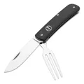 Produktbild: BÖKER PLUS® Tech Tool Fork - edles Taschen-Messer mit Gabel 42a konform - klappbares Camping-Besteck - Design Reisebesteck - faltbares Outdoor-Besteck mit Clip - kleines EDC Multitool für Picknick