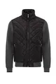 Produktbild: Cipo & Baxx Herren Übergangsjacke Steppjacke Sweat Rautenmuster Jacke CJ295 Black S