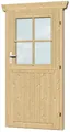 Produktbild: Skanholz Gartenhaustür Einzeltür, 78,5 x 179,5 cm, Anschlag rechts
