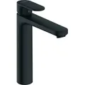 Produktbild: hansgrohe Vernis Blend Einhebel-Waschtischarmatur 190 mit Zugstangen-Ablaufgarnitur, 71552670, Farbe: Schwarz Matt
