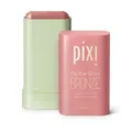 Produktbild: Pixi On-the-Glow Bronze - WarmGlow, Hydrating Tinted Moisture Bronzer Stick with Ginseng, Aloe Vera & Fruit Extracts, For Cheeks & Lips, 19g / 0.6oz, Paraben-Free