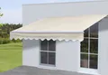 Produktbild: Alu-Markise H792, Gelenkarmmarkise Sonnenschutz 5x3m Acryl Creme