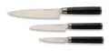 Produktbild: Damaszener Messer Set, 3TLG, Kochmesser/Küchenmesser, kleines Santokumesser/ ...