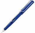 Produktbild: LAMY Füllfederhalter safari Patronenfüller blau hochglänzend M (mittel)