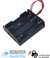 Produktbild: Batteriehalter für 3x AA Batterien 4,5V Arduino Roboter RC-Modellbau