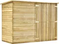 Produktbild: vidaXL Fahrradgarage 232x110x170 cm Kiefernholz Imprägniert