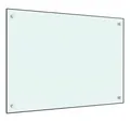 Produktbild: vidaXL Küchenrückwand Küchenrückwand Weiß 70x50 cm Hartglas, (1-tlg)