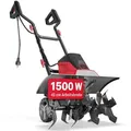 Produktbild: Onbest Elektromotorhacke T1545, 45.00 cm Arbeitsbreite, 1500W, 22.00 cm Arbeitstiefe rot|schwarz