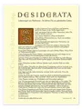 Produktbild: Poster Desiderata III - Dirk H. Wendt
