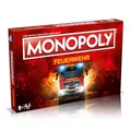 Produktbild: Winning Moves Monopoly Feuerwehr Edition - Monopoly Spiel für Fans - Familienspiele Strategie Brettspiele Feuerwehr - 2+ Spieler ab 8+ Jahren - Deutsch